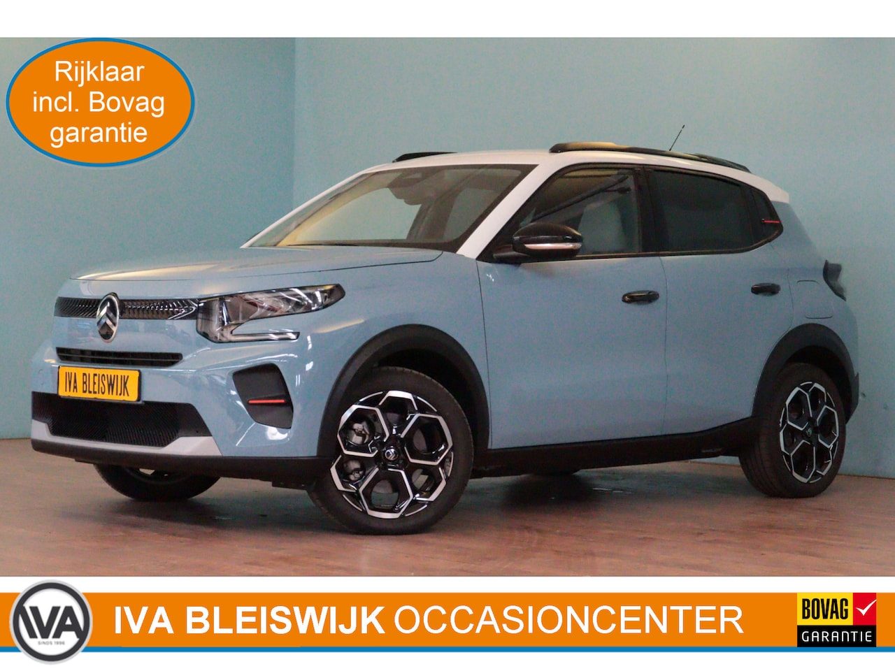 Citroën ë-C3 - Max 113pk 44 kWh | 3 FASE | TWO-TONE | NAVI / APPCONNECT | CAMERA + PDC | LANE-ASSIST | - AutoWereld.nl