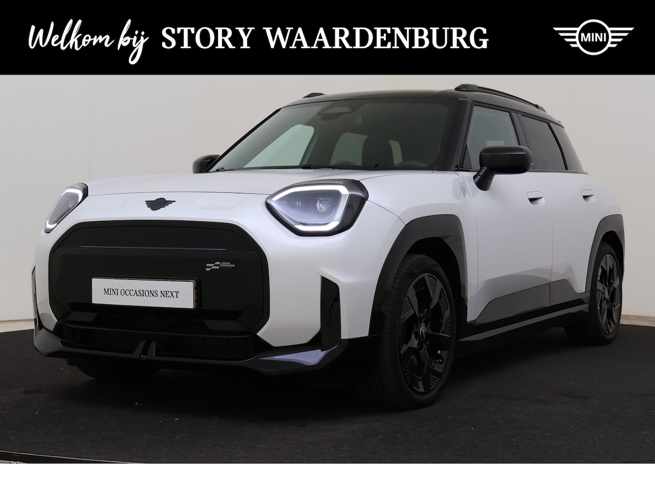 MINI Aceman - SE / JCW / Pakket M / 18" John Cooper Works Slide Spoke black - AutoWereld.nl