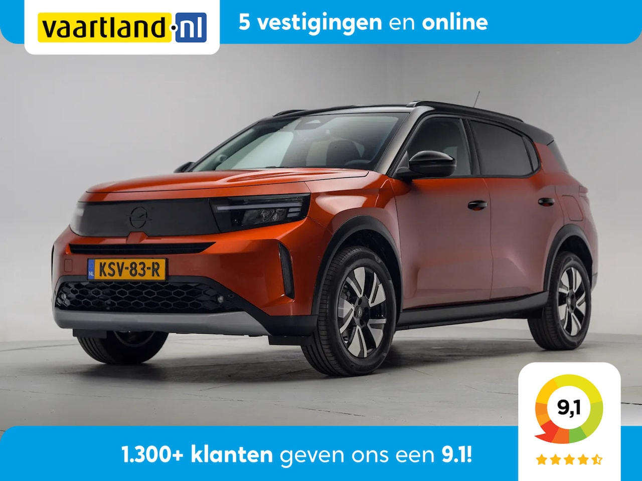 Opel Frontera - Electric GS 44 kWh [ LED Navi Stoel-en stuurverwarming Apple / Android Climate Camera ] - AutoWereld.nl