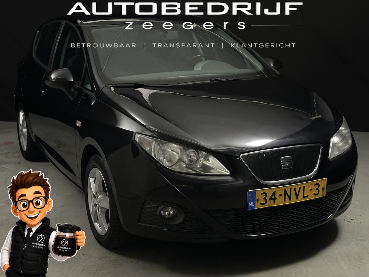 SEAT Ibiza - 1.2 TDI Style Ecomotive *AC*Well-Kept*Diesel* - AutoWereld.nl