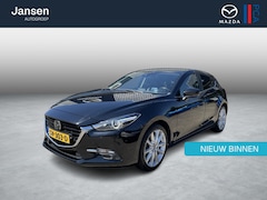 Mazda 3 - 3 2.0 SkyActiv-G 120 GT-M , Navi, Leder, Adap.Cruise, Bose, Camera, Stoel/Stuurverwarming,