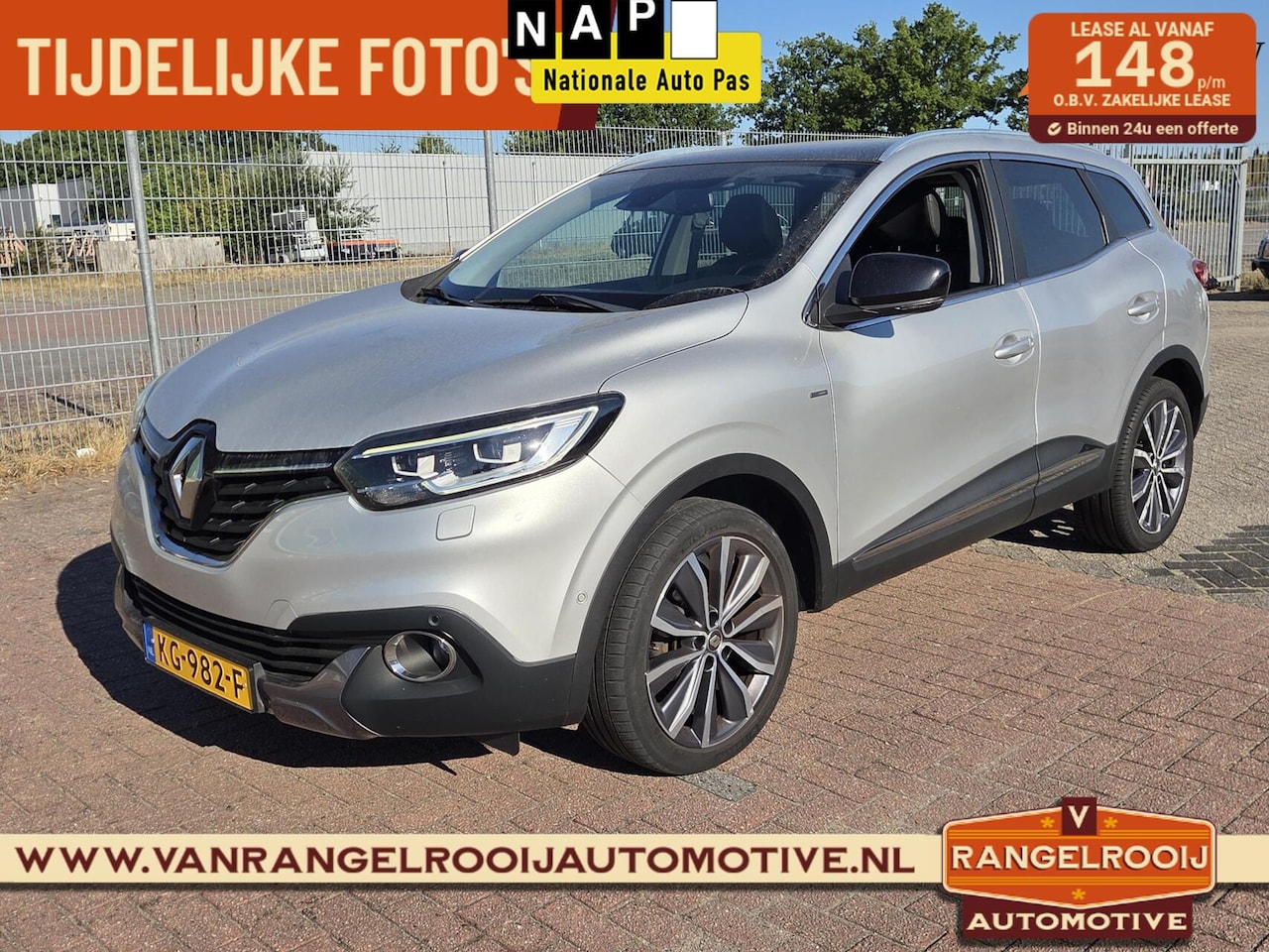 Renault Kadjar - 1.2 TCe Bose 1.2 TCe Bose, trekh., pano, leer, stoelverw., clima - AutoWereld.nl