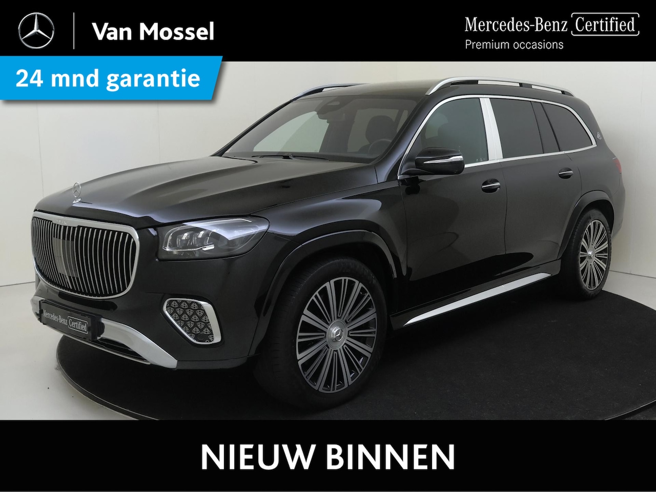Mercedes-Benz GLS - Maybach 600 4MATIC / Premium Plus/ First Class/ E-Active Body Control/ 22 inch/ Burmester/ - AutoWereld.nl
