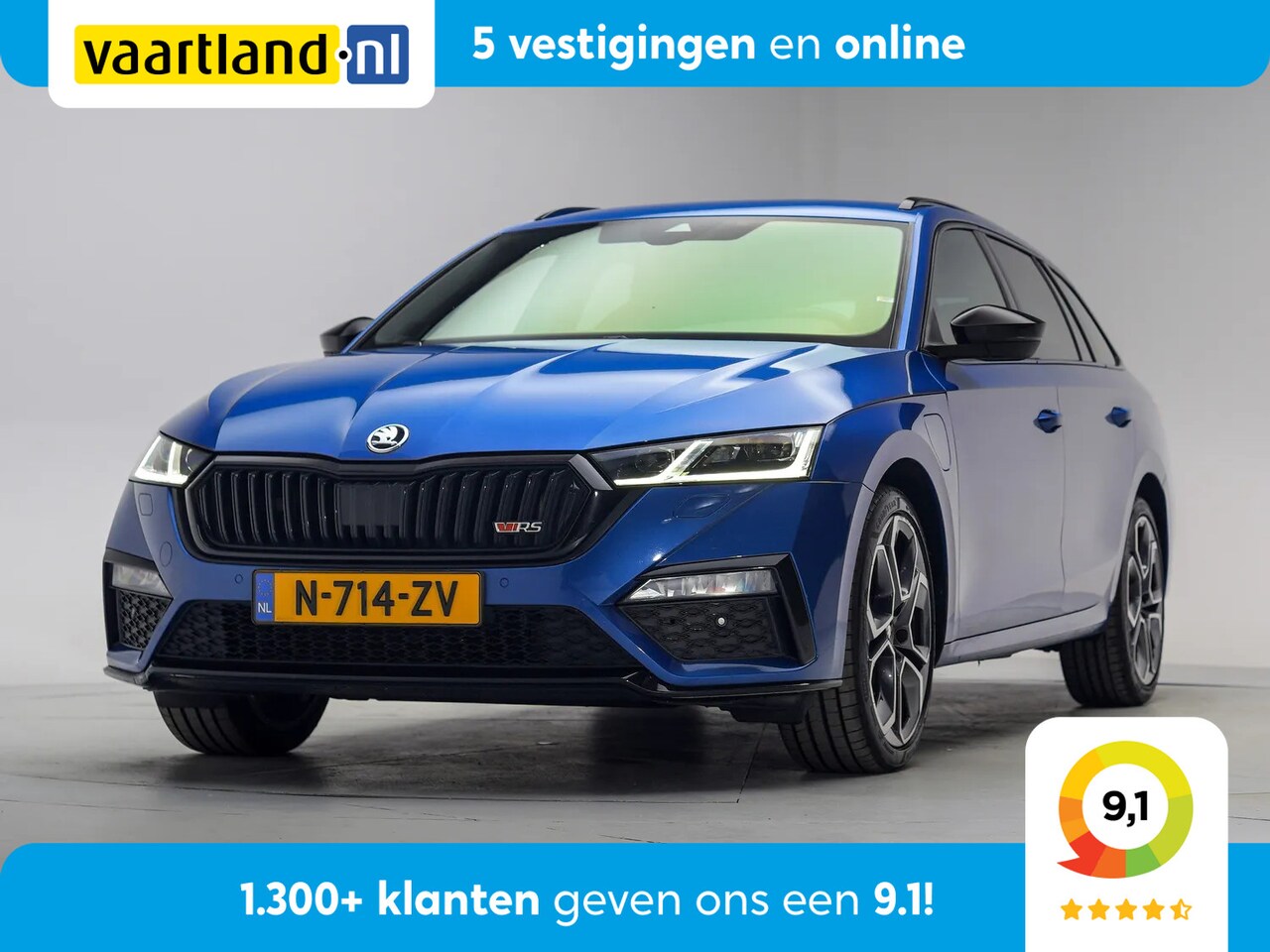 Skoda Octavia - 1.4 TSI RS iV PHEV Aut. [ Virtual Camera Stoelverwarming ] - AutoWereld.nl