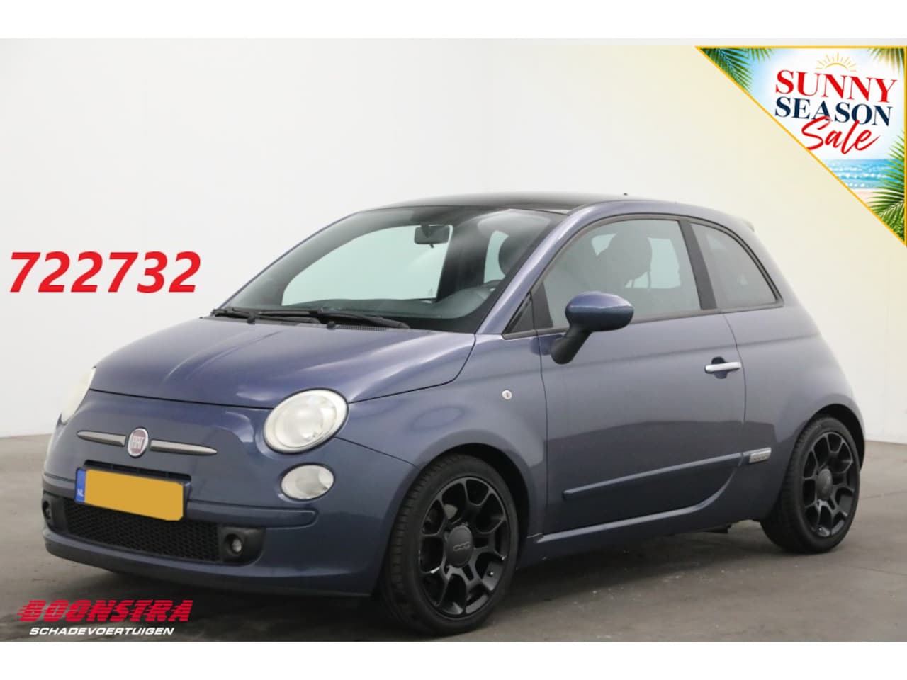 Fiat 500 - 0.9 TwinAir Leder Airco Bluetooth 144.846 km! - AutoWereld.nl
