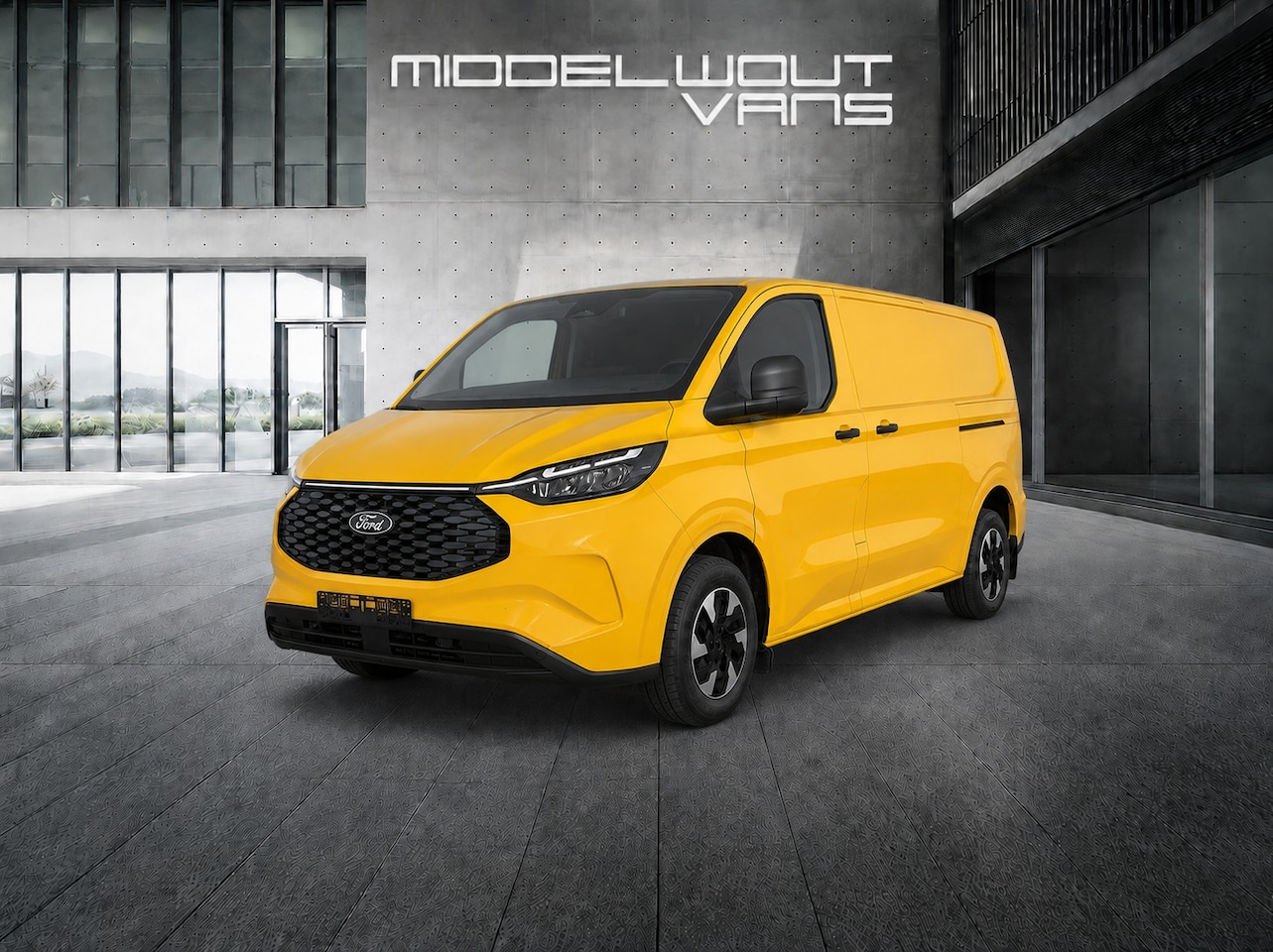 Ford Transit Custom - E-Transit 340 L2H1 Trend 71 kWh koeriers uitvoering | Acc | Stoelv - AutoWereld.nl