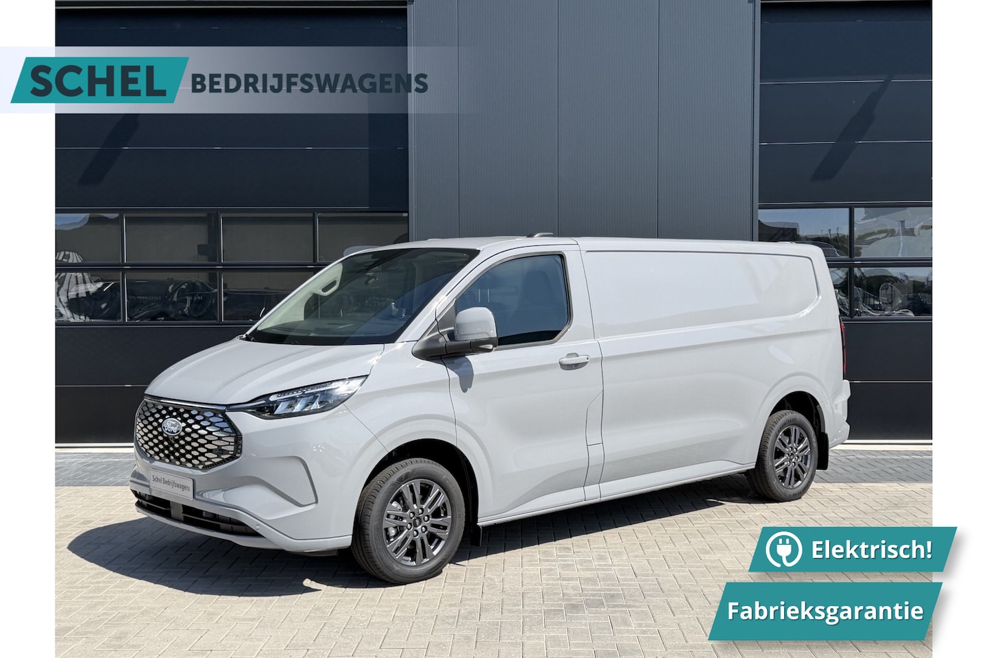 Ford Transit Custom - E-Transit 340 L2H1 Limited 71kWh 218pk - 370KM WLTP - AGR Bestuurdersstoel - ACC - B&O - N - AutoWereld.nl