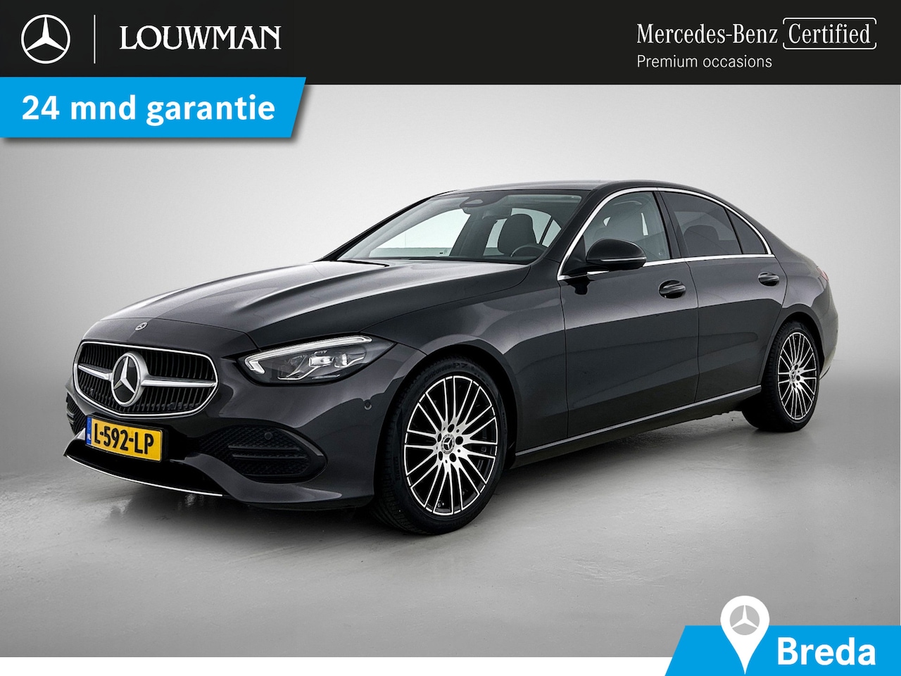 Mercedes-Benz C-klasse - 180 Luxury Line High Perormance LED koplampen | Dodehoekassistent | Achteruitrijcamera Inc - AutoWereld.nl