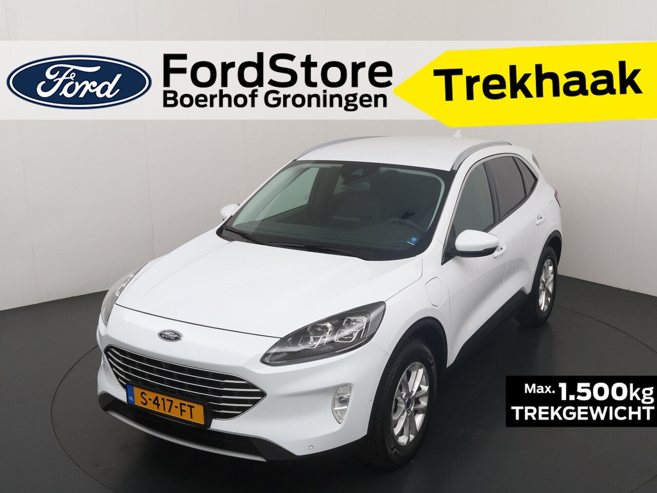 Ford Kuga - 2.5 PHEV 225pk Titanium X | Trekhaak | Dealer onderhouden | Winterpack | Elek. achterklep - AutoWereld.nl