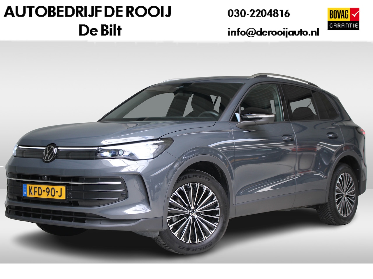 Volkswagen Tiguan - 1.5 eTSI Life Goal Edition Navigatie | Trekhaak | Matrix Led | Keyless Entry | Easy Open a - AutoWereld.nl