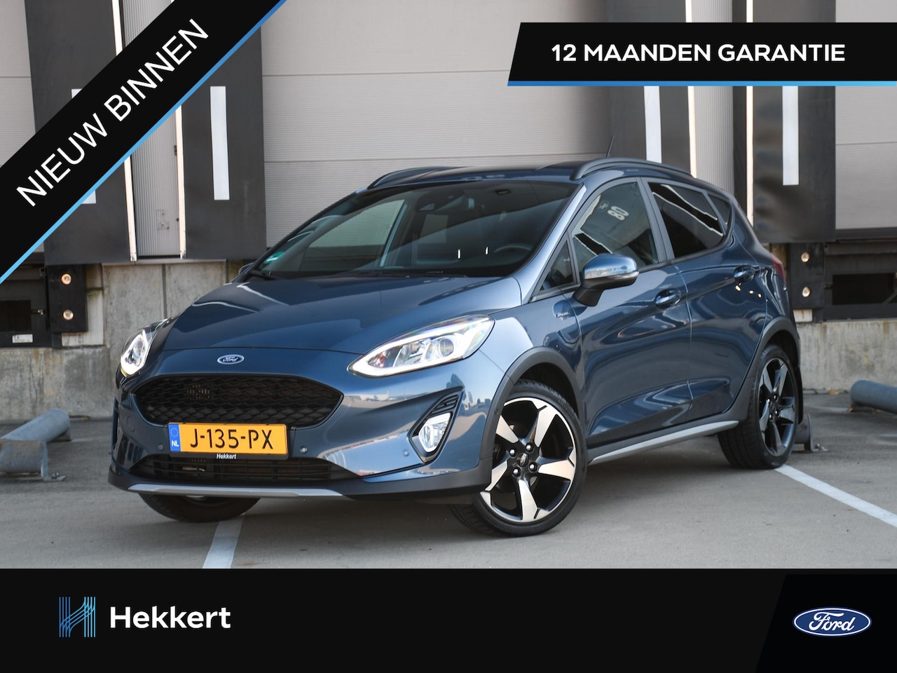 Ford Fiesta - Active X 1.0 EcoBoost 95pk 17''LM | KEYLESS | B&O | PDC | WINTER-PACK | NAVI | DAB - AutoWereld.nl
