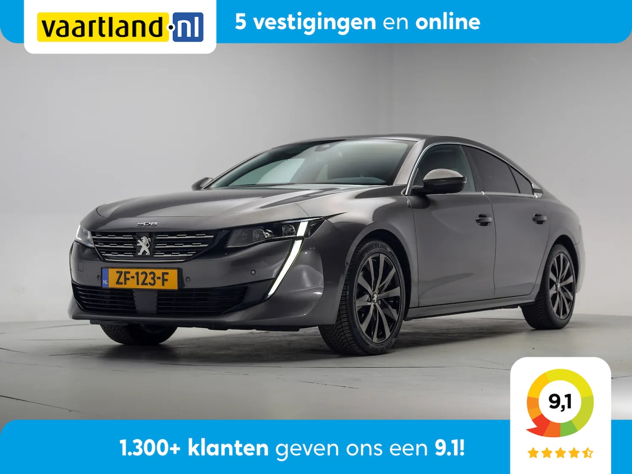 Peugeot 508 - 1,6 Pure Tech Allure [ Apple-Carplay Cruise Navigatie] - AutoWereld.nl