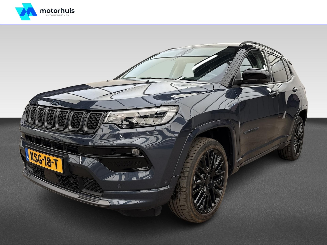 Jeep Compass - 4xe 240 Plug-in Hybrid Electric S | Two-Tone | Lederen Bekleding | Stoel + Stuurverwarming - AutoWereld.nl