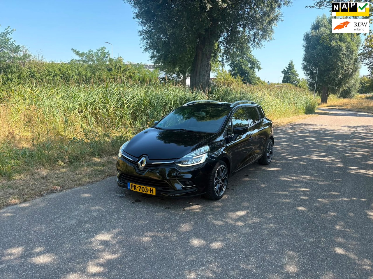 Renault Clio Estate - 1.2 TCe Intens 1.2 TCe Intens, Airco Cruise Trekhaak Navi Pdc - AutoWereld.nl