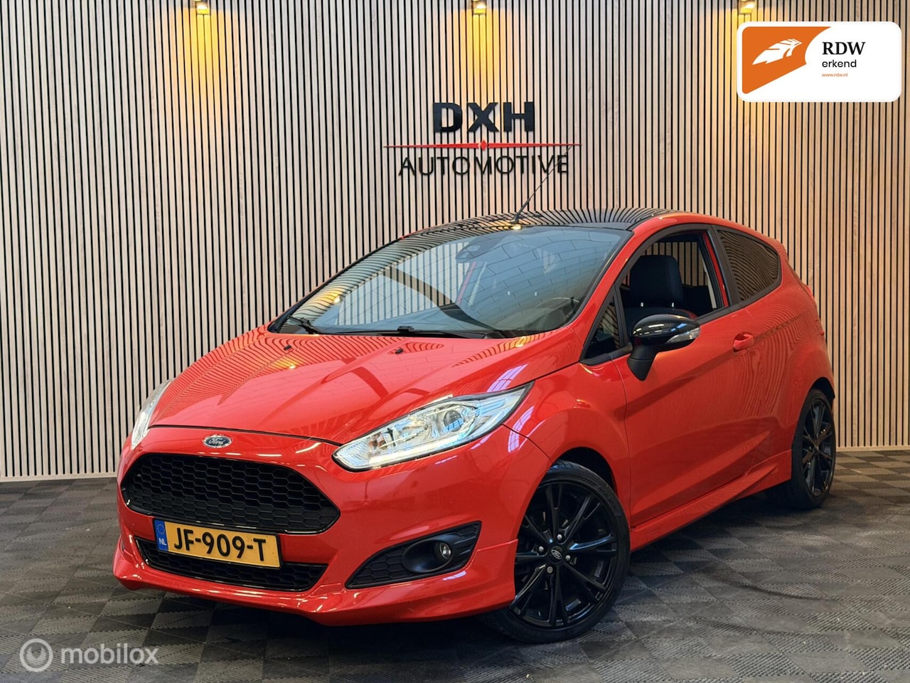 Ford Fiesta - 1.0 EcoBoost Red Edition ST-Line NAVI BT DAB PDC - AutoWereld.nl