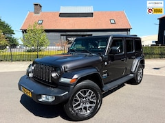 Jeep Wrangler Unlimited - Wrangler 380 Unlimited/Sahara 2.0 PHEV Softtop AWD 4x4 Leer Navi Led-Xenon