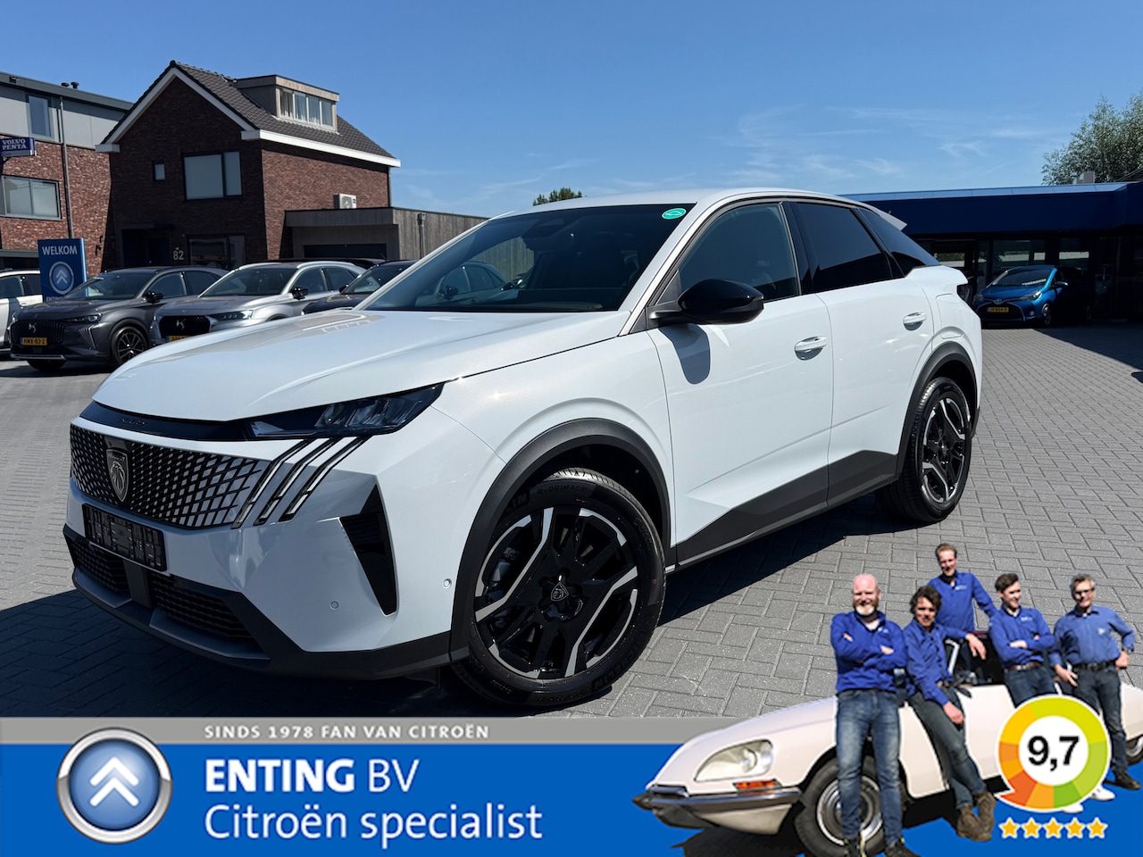 Peugeot 3008 - 1.6 plug-in Hybrid 225 ALLURE BUSINESS 360 CAM ADAPT CRUISE 80KM ELEKTRISCH - AutoWereld.nl