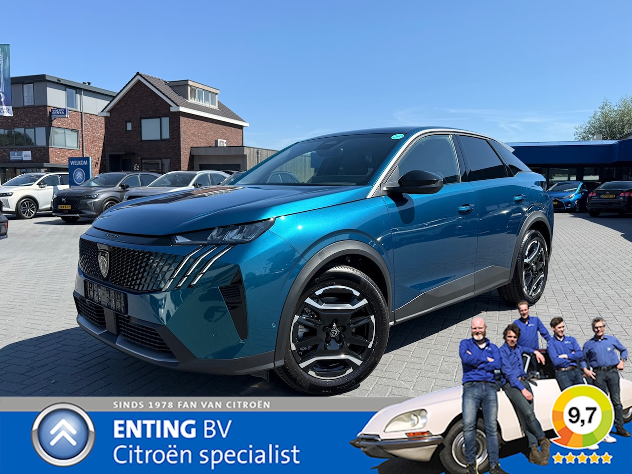 Peugeot 3008 - 1.6 plug-in Hybrid 225 ALLURE BUSINESS 360 CAM ADAPT CRUISE 80KM ELEKTRISCH - AutoWereld.nl