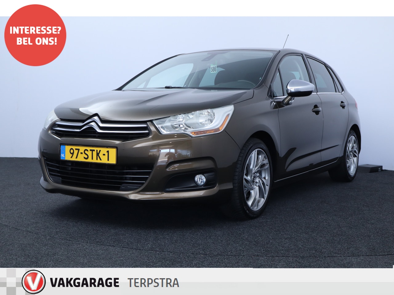Citroën C4 - 1.6 VTi Tendance/ Trekhaak/ 17'' LMV/ Extra getint glas/ PDC/ Navi/ Clima/ Cruise/ Elek. p - AutoWereld.nl