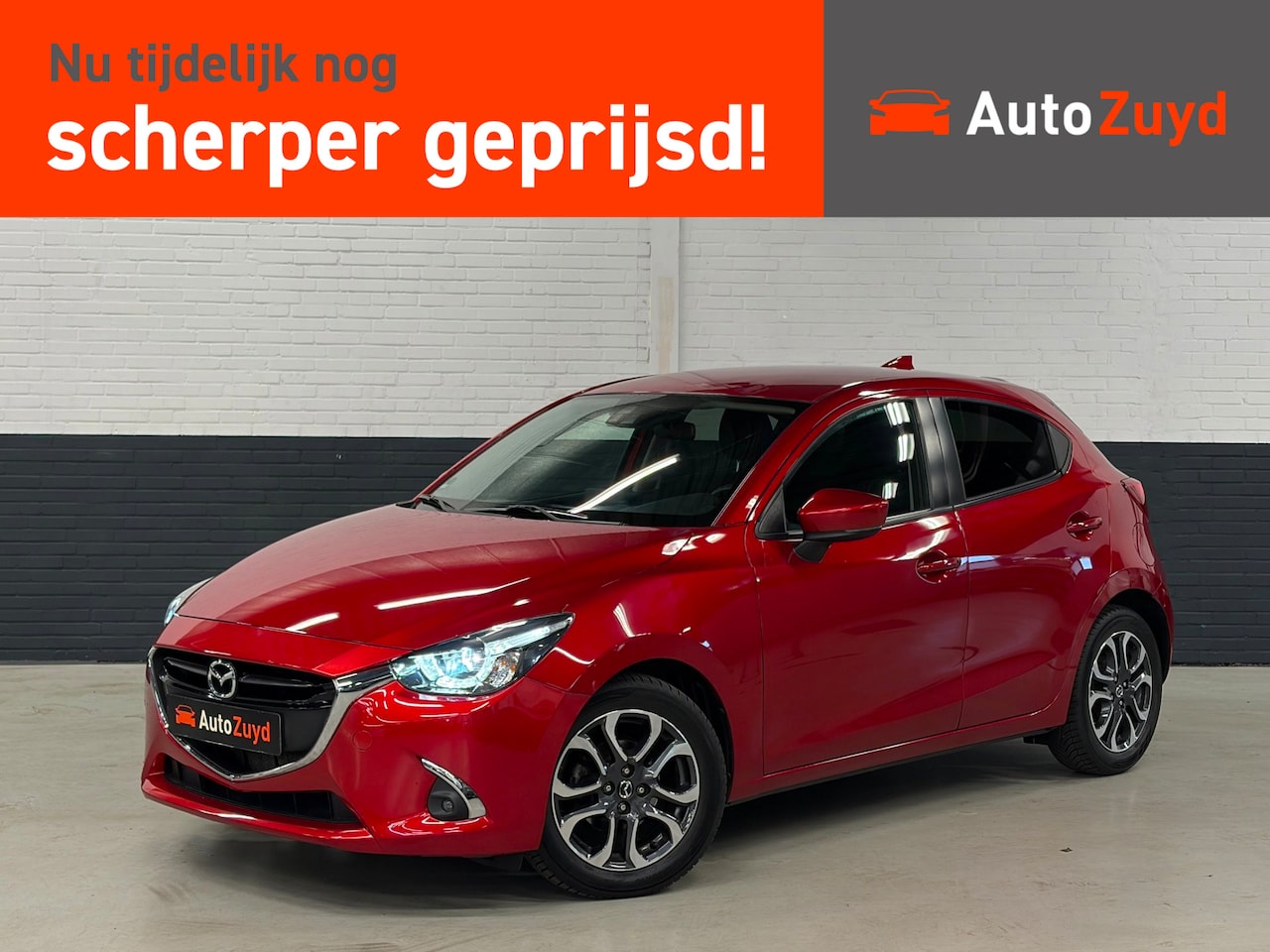 Mazda 2 - 1.5 Skyactiv-G GT-M Automaat / Navi / DAB / LED / Stoelverwarming - AutoWereld.nl