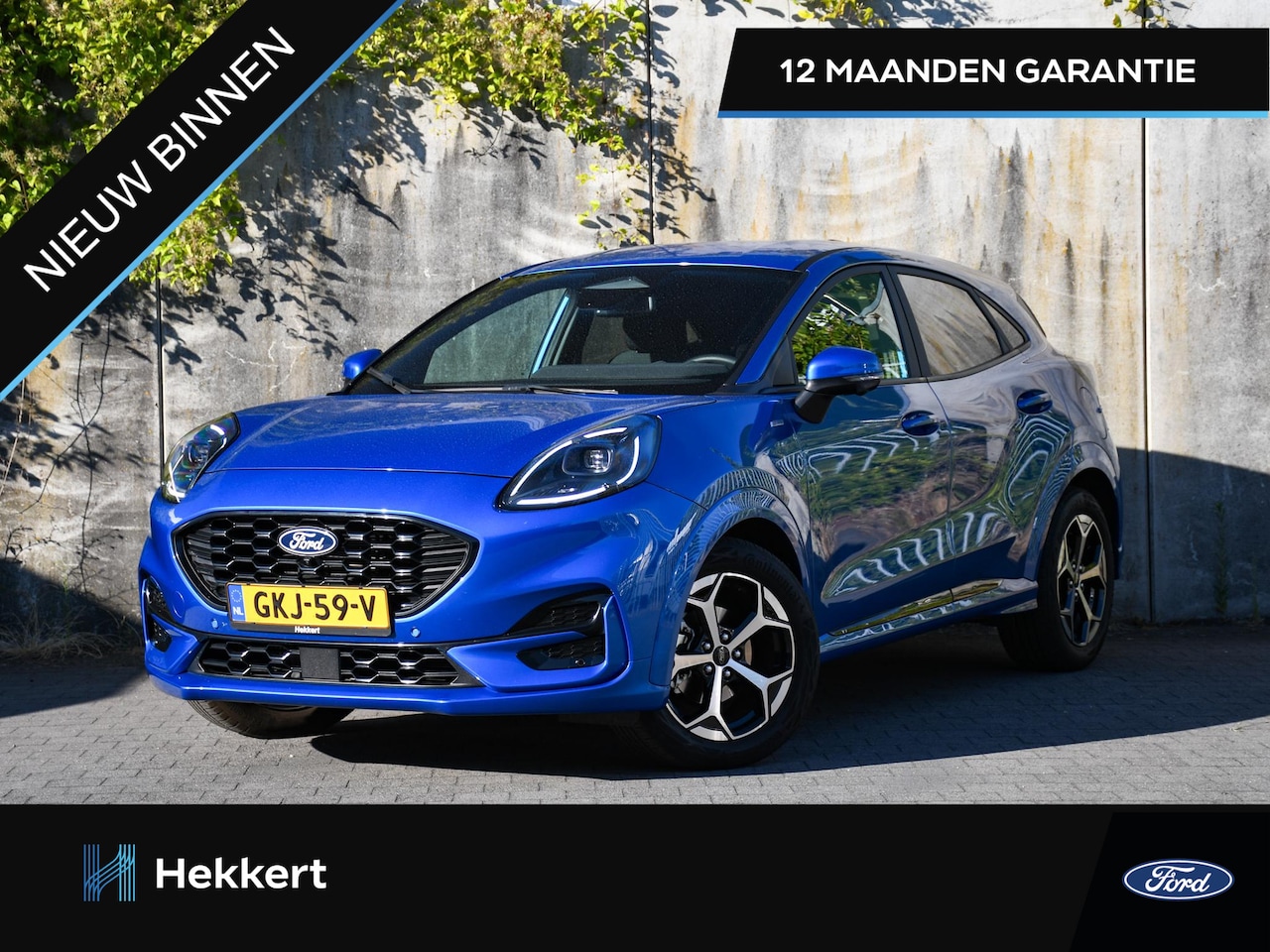 Ford Puma - ST-Line 1.0 EcoBoost Hybrid 125pk WINTER-PACK | 360° CAM. | 17''LM | ADAPT. CC | DODE HOEK - AutoWereld.nl