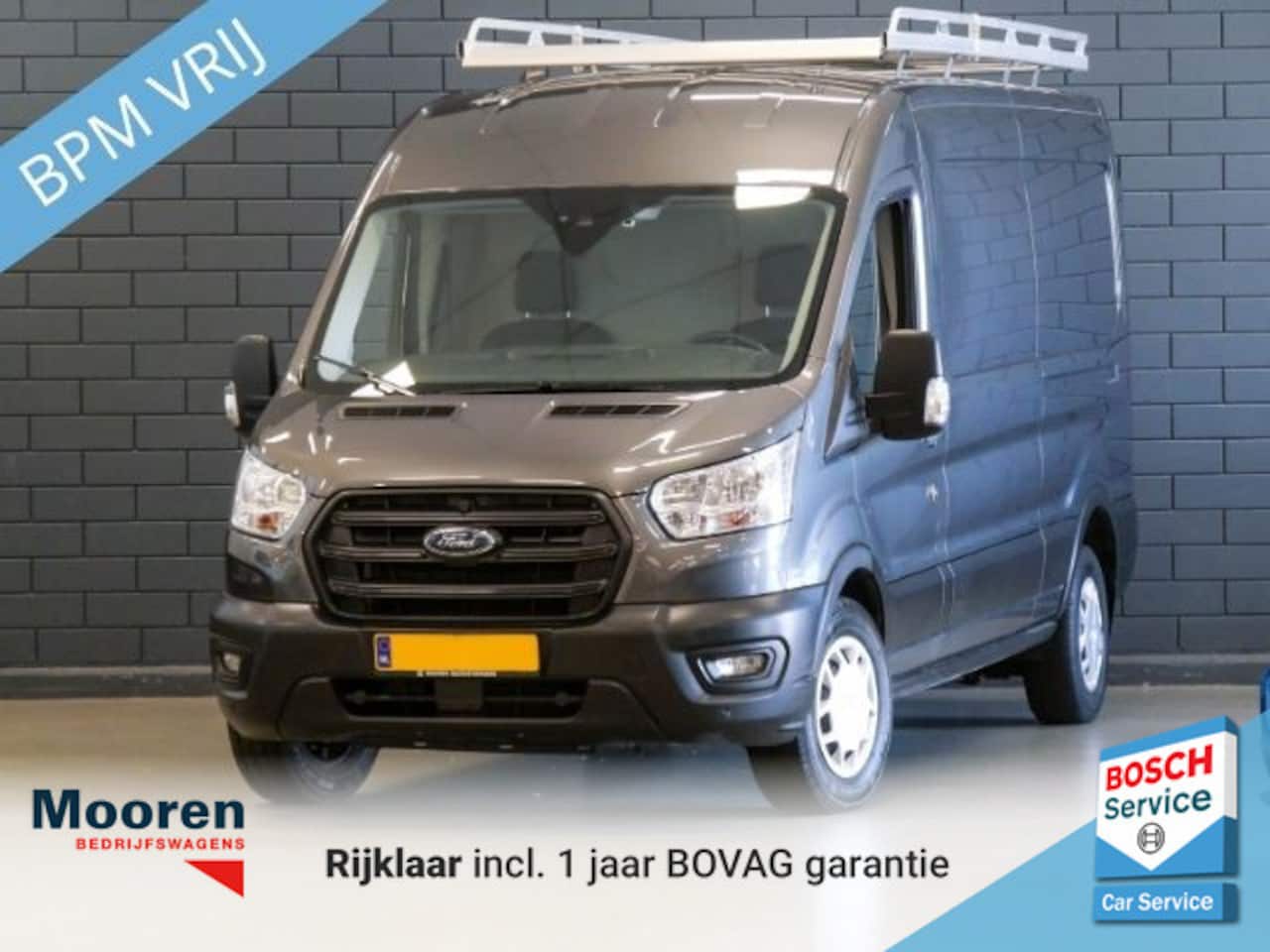 Ford Transit - 330 2.0 TDCI 170PK Automaat L3H2 Trend | IMPERIAL + TRAP | TREKHAAK | CAMERA | - AutoWereld.nl