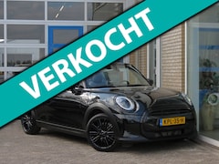 MINI Cabrio - 1.5 Cooper BLACK Pack CarPlay|Stoel Verw.|Navi|Clima|LED|Key-Less|Sport Stoelen|DAB+|Black