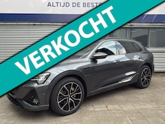 Audi e-tron - E-tron 50 quattro Launch edition Black S-Line l 86% SOH l Pano l Camera l Trekhaak l
