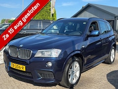 BMW X3 - 2.0I X-Drive Benzine 2013 M-Pakket Blauw