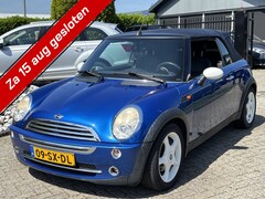 MINI Cabrio - 1.6 Cooper Chili 2006 Blauw Historie