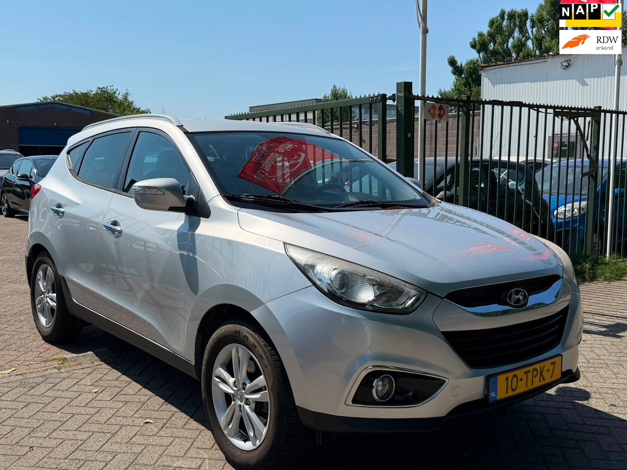 Hyundai ix35 - 2.0i Style Airco trekhaak elektrische ramen cv op afs - AutoWereld.nl