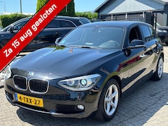 BMW 1-serie - 116i Exe Automaat 2014 Zwart 5-Deurs NL Auto