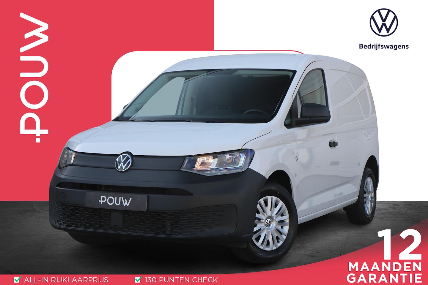 Volkswagen Caddy Cargo - 2.0 TDI 102pk | Airco | Parkeersensoren Achter | DAB+ | App-Connect | - AutoWereld.nl