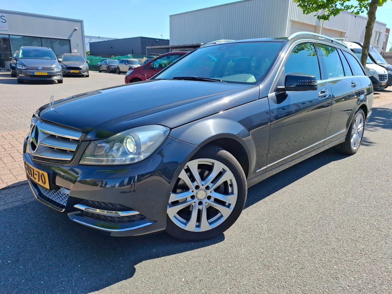 Mercedes-Benz C-klasse Estate - 180 Ambition Avantgarde CLIMA/CRUISE/NAVI/XENON! - AutoWereld.nl