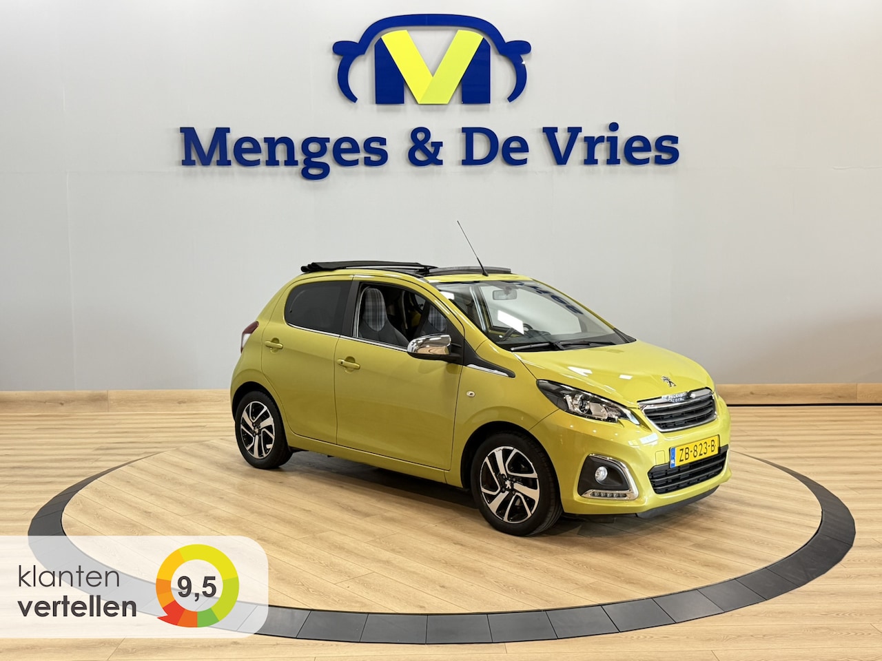 Peugeot 108 - 1.0 e-VTi Allure TOP! Airco ECC | Camera | Open dak | Keyless | 15" velgen | Apple Carplay - AutoWereld.nl