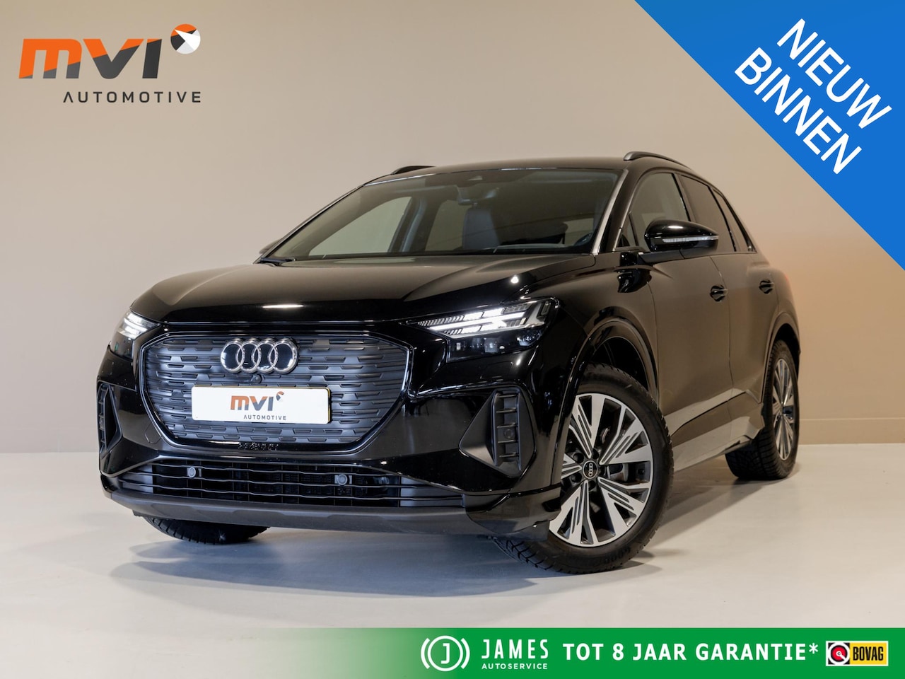 Audi Q4 e-tron - 40 Launch edition Advanced 77 kWh 204pk / Head up display / Sonos / Stoelverwarming / Navi - AutoWereld.nl