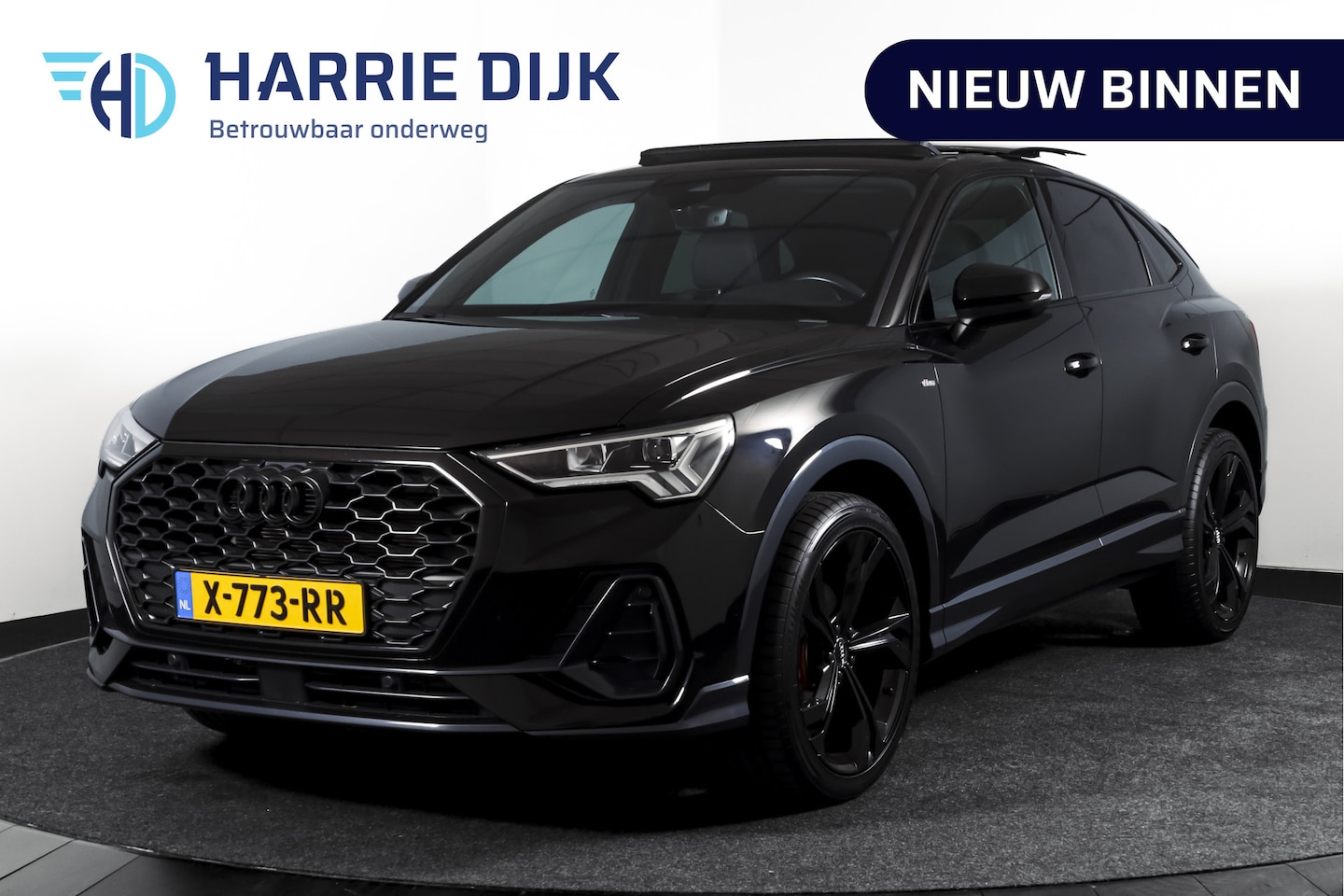Audi Q3 Sportback - 35 TFSI 150 PK S Edition 3xS-Line | S/K-Panodak | Dig. Cockpit | Adapt. Cruise | Stoelverw - AutoWereld.nl