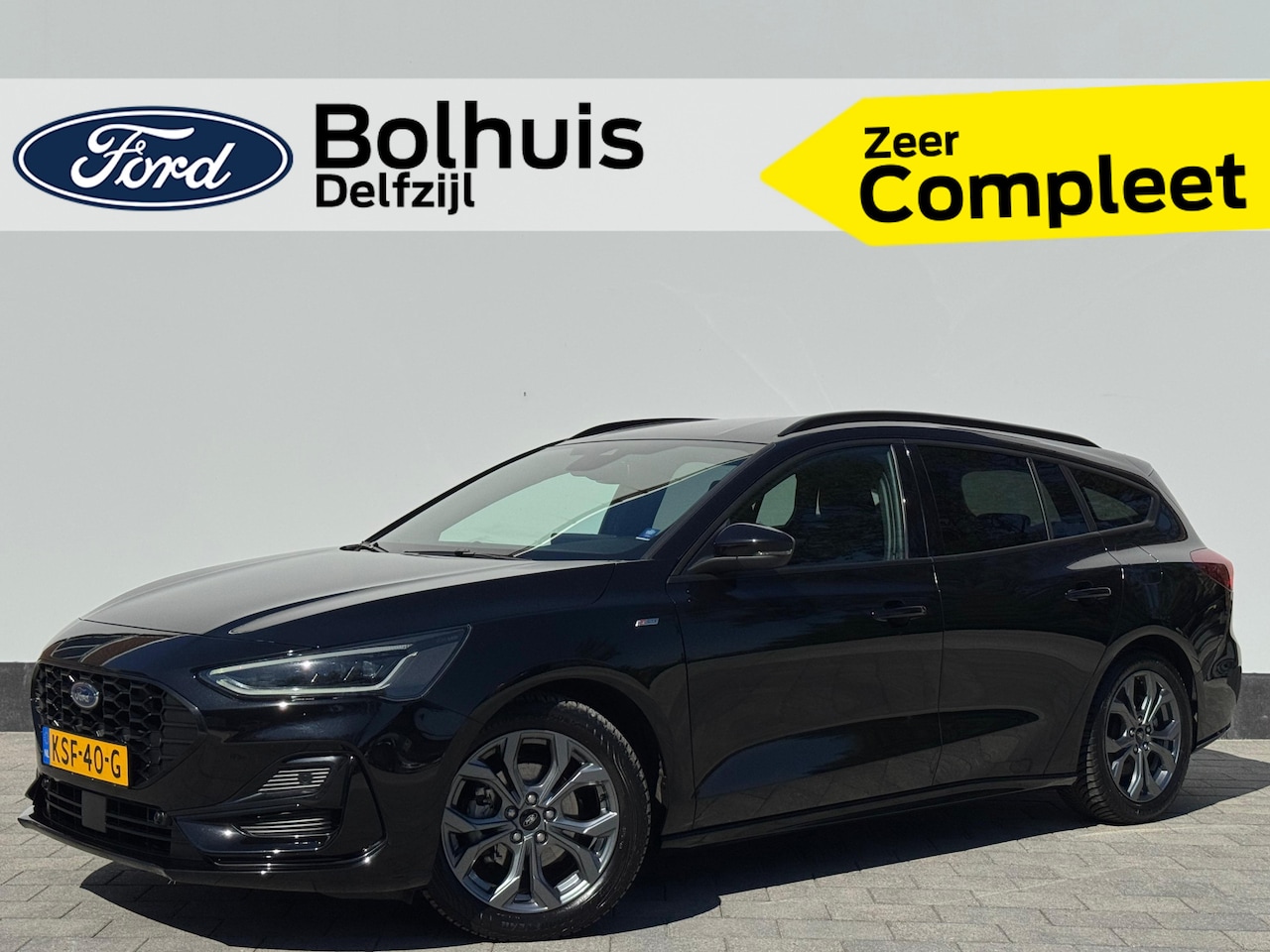 Ford Focus Wagon - EcoBoost Hybrid 155 pk ST-Line | Winter Pack | AGR stoel | Adapt. cruise | El. a. klep | B - AutoWereld.nl