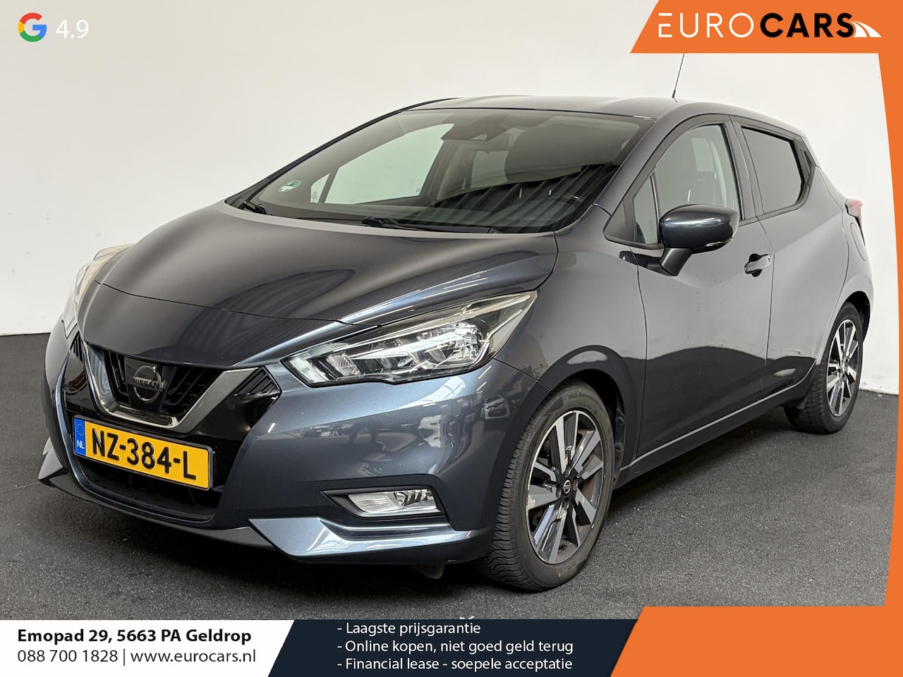 Nissan Micra - 0.9 IG-T N-Connecta Navigatie Climate control Lichtmetalen velgen - AutoWereld.nl