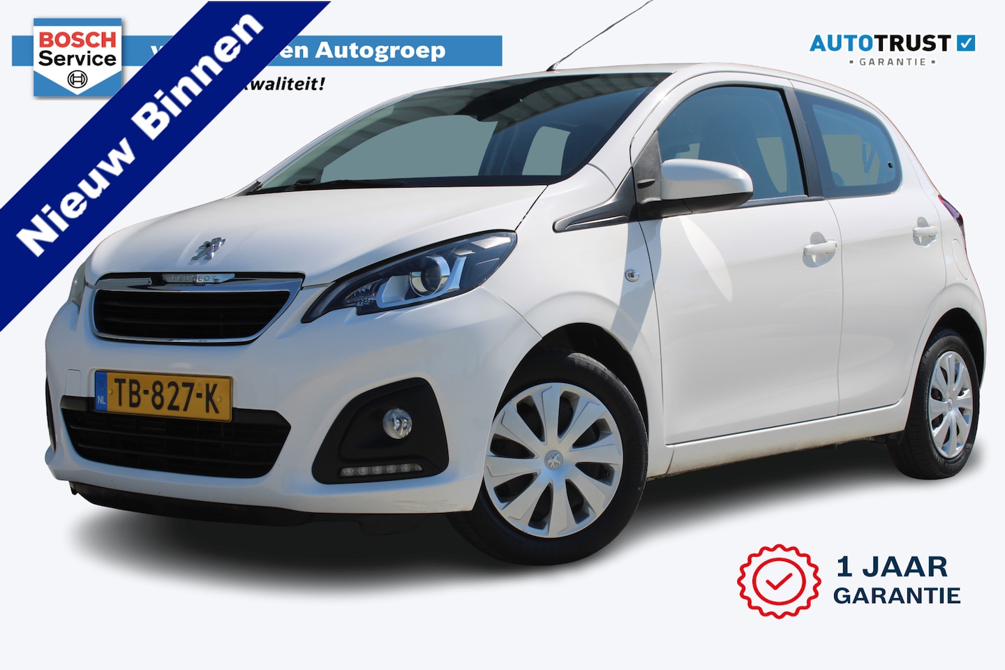 Peugeot 108 - 1.0 e-VTi Active | Incl. 12 maanden garantie | Bluetooth | Airco | Elektrische ramen | Rad - AutoWereld.nl