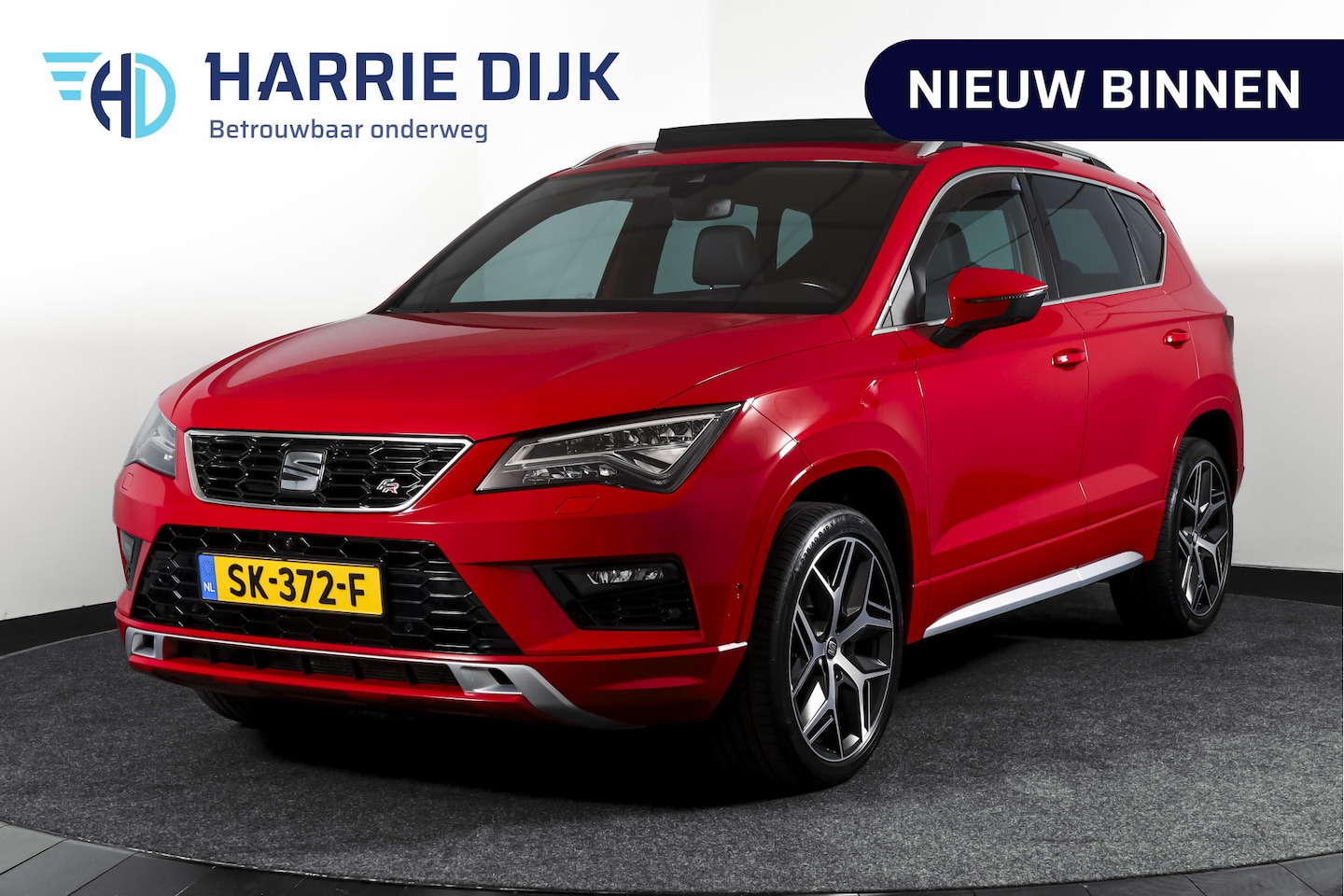 SEAT Ateca - 1.4 EcoTSI 150 PK FR - Automaat Orig. NL | S/K-Panodak | Adapt. Cruise | Stoel-+Voorruitve - AutoWereld.nl