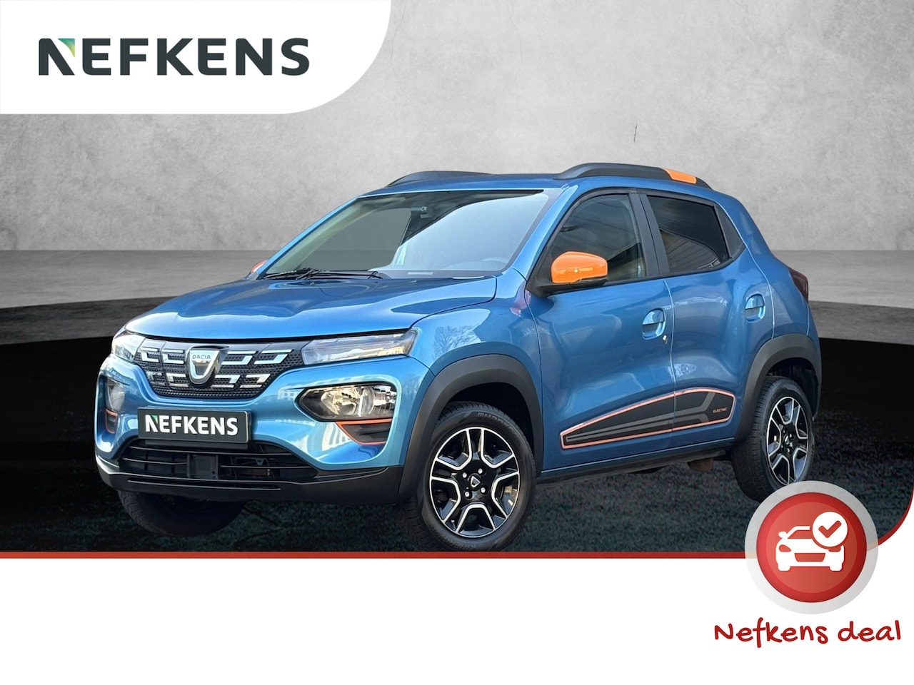 Dacia Spring - Comfort Plus (Orange Pack) 27 kWh | ACCURAPPORT 91% | Navigatie | Achteruitrijcamera | All - AutoWereld.nl