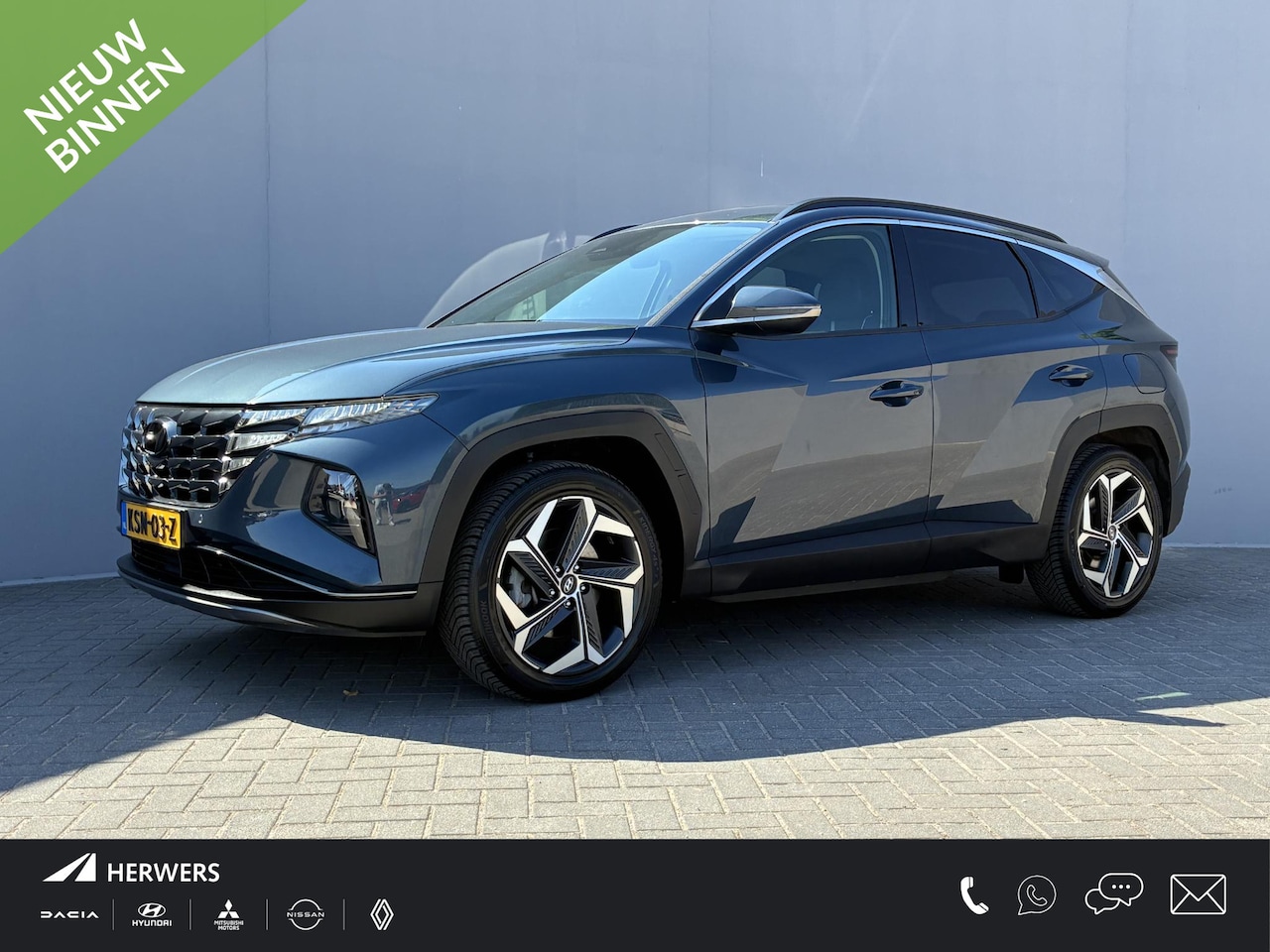 Hyundai Tucson - 1.6 T-GDI PHEV Comfort 4WD / Dealer Onderhouden / Stoel-/Stuurverwarming / Achteruitrijcam - AutoWereld.nl
