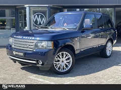 Land Rover Range Rover - 5.0 V8 Supercharged Autobiography Dealer onderhouden l Lederen hemel l Baltic Blue/Tan