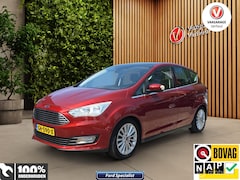 Ford C-Max - 1.0 Titanium 125Pk ✅Trekhaak ✅Camera ✅Navi ✅Boekjes