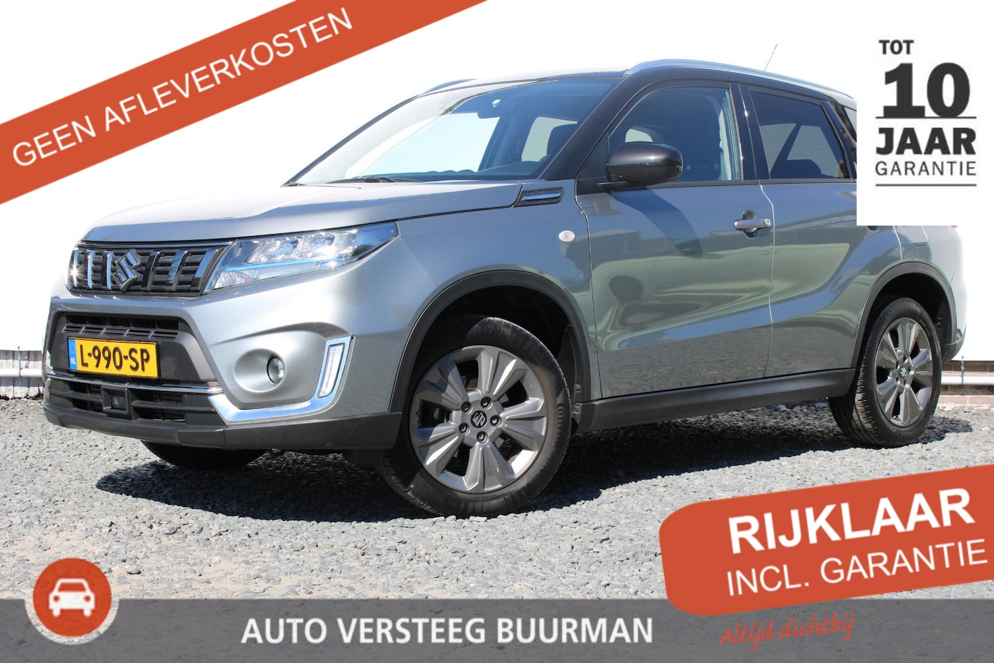 Suzuki Vitara - 1.4 Boosterjet Select Smart Hybrid Automaat, Dealeronderhouden, Apple Carplay/Android Auto - AutoWereld.nl