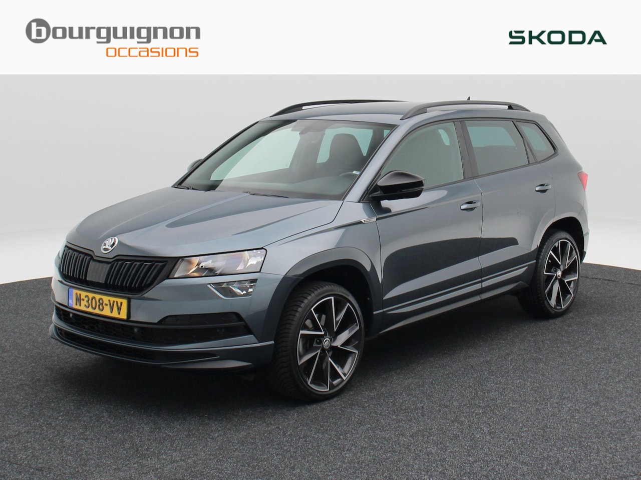 Skoda Karoq - 1.5 TSi 150 Pk ACT Sportline Business | Stoel/Stuur Verwarming | Climatronic | Trekhaak | - AutoWereld.nl
