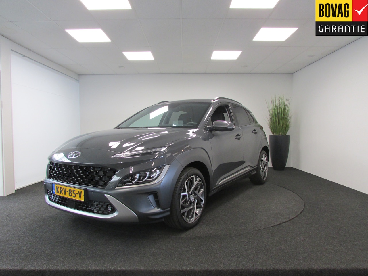 Hyundai Kona - 1.6 GDI HEV Premium I Luxe I Dealer onderhouden I LED I BOVAG-Garantie I - AutoWereld.nl