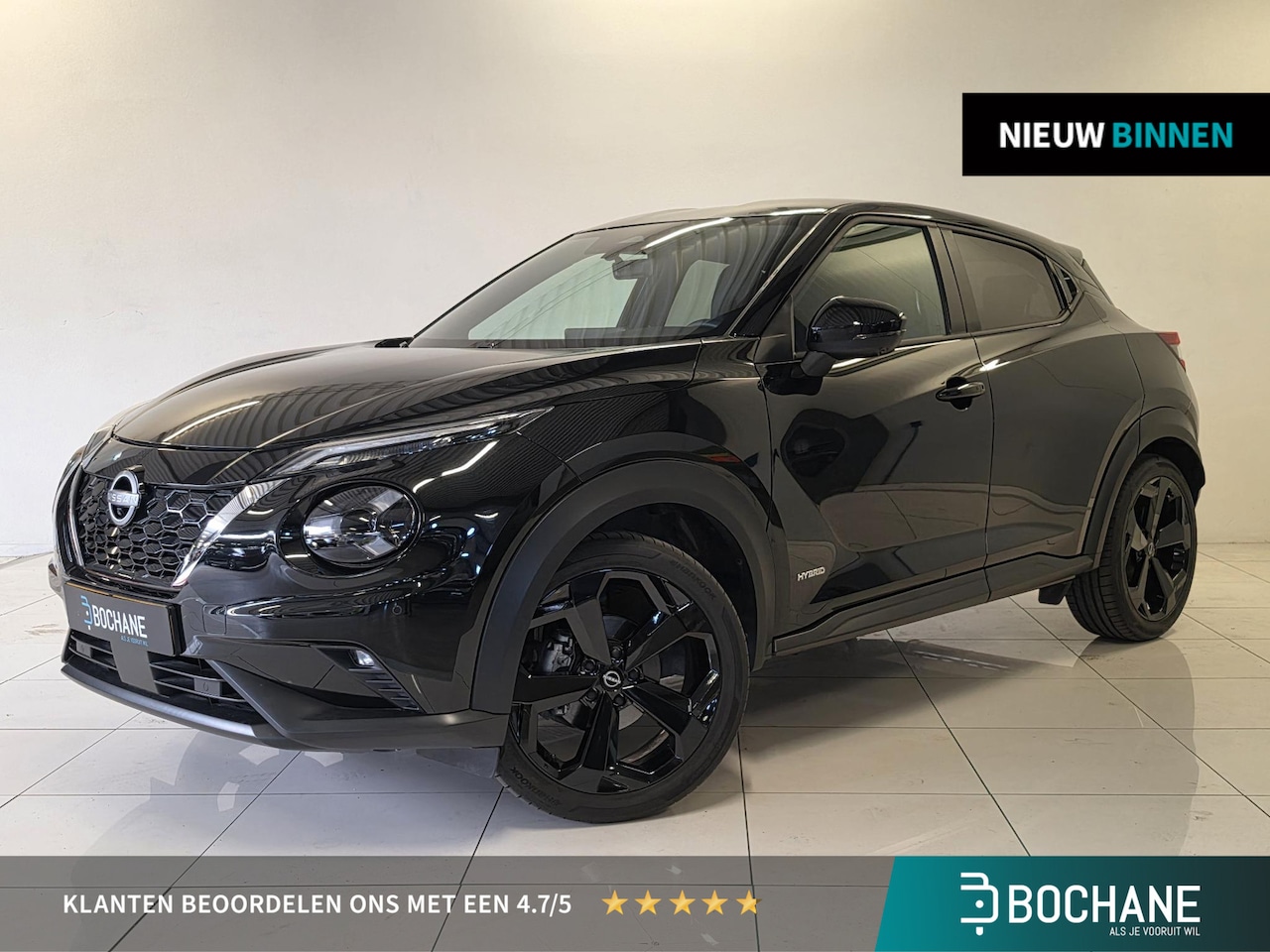 Nissan Juke - 1.6 Hybrid Tekna | BOSE Audio | 360º Camera | Stoel en voorruitverwarming | - AutoWereld.nl