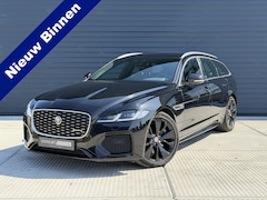 Jaguar XF Sportbrake - 2.0 P250 R-Dynamic Black | Leder | Memory Stoelen | Dode hoek | Camera | Top staat